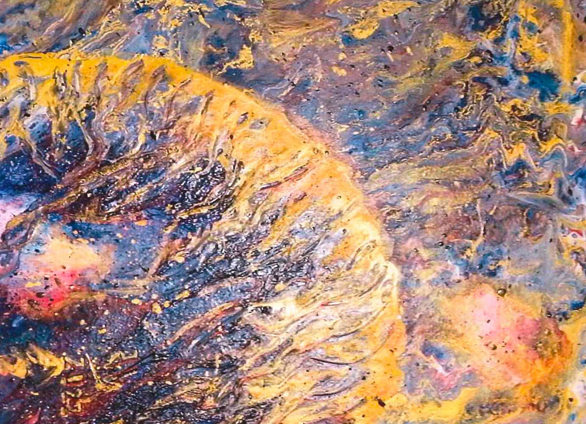 Maria Gogidze Khatiashvili - Abstracto galaxia