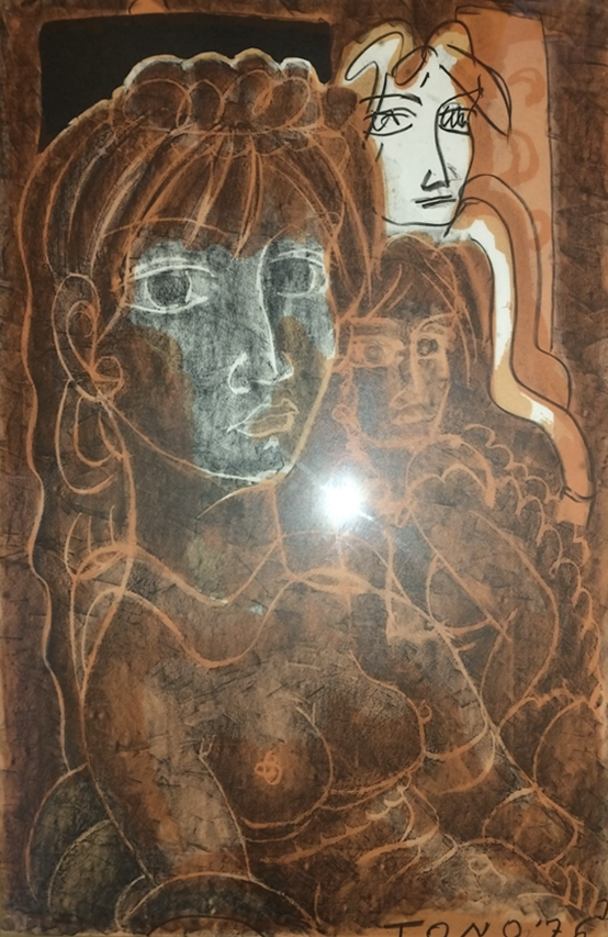 Tono Zancanaro - Figura di donne