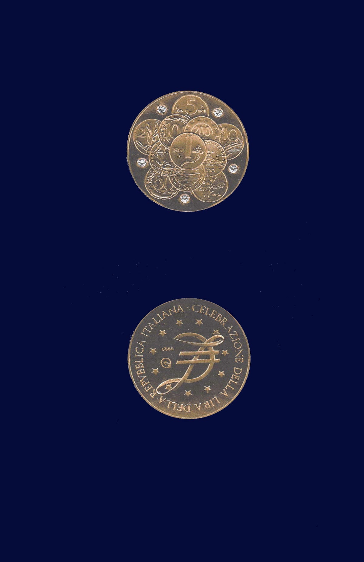 Celebración de la Lira de la República Italiana - Swissmint