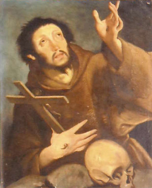 Bernardo Strozzi - San Francesco in estasi