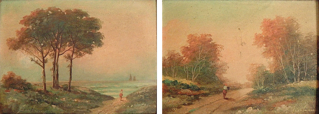 Jacobucci - Dittico - Paesaggio