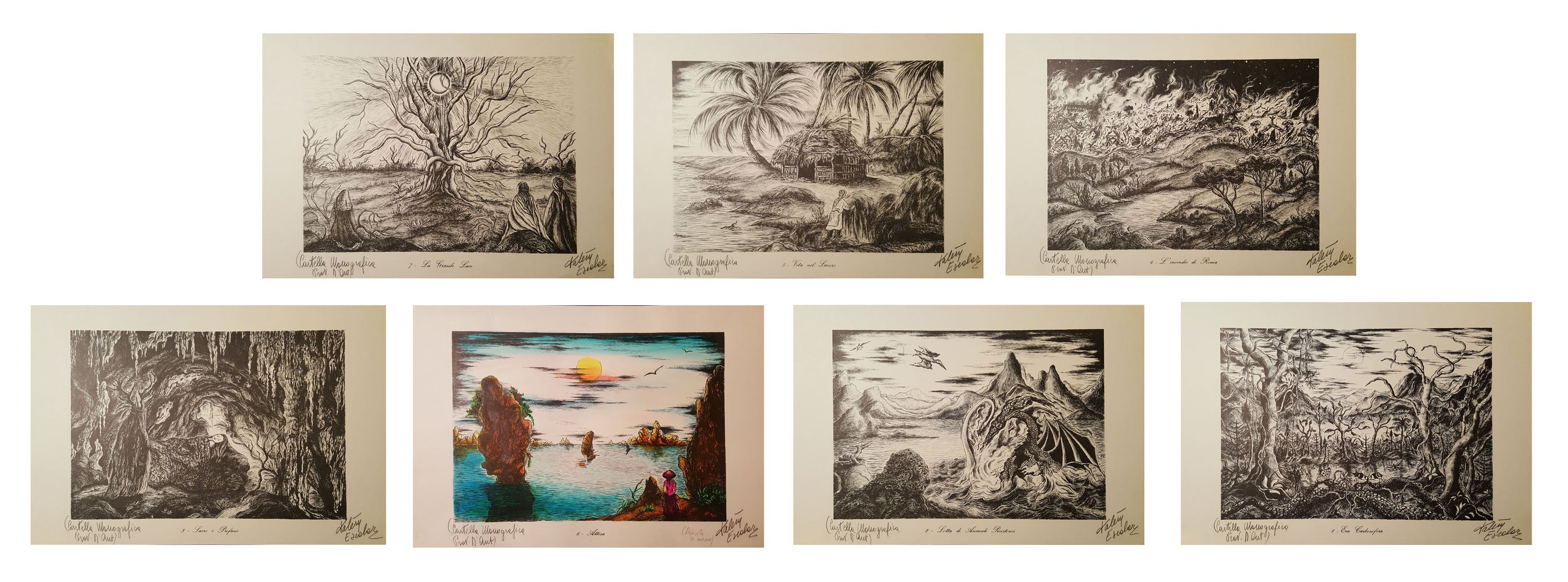 Valéry Escalar - Dalla preistoria al terzo mondo