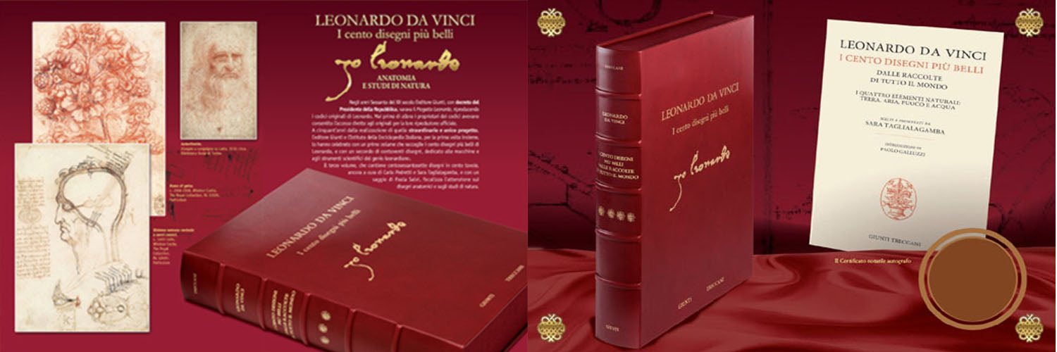 Leonardo i cento disegni più belli vol. 3 e 4 - Treccani