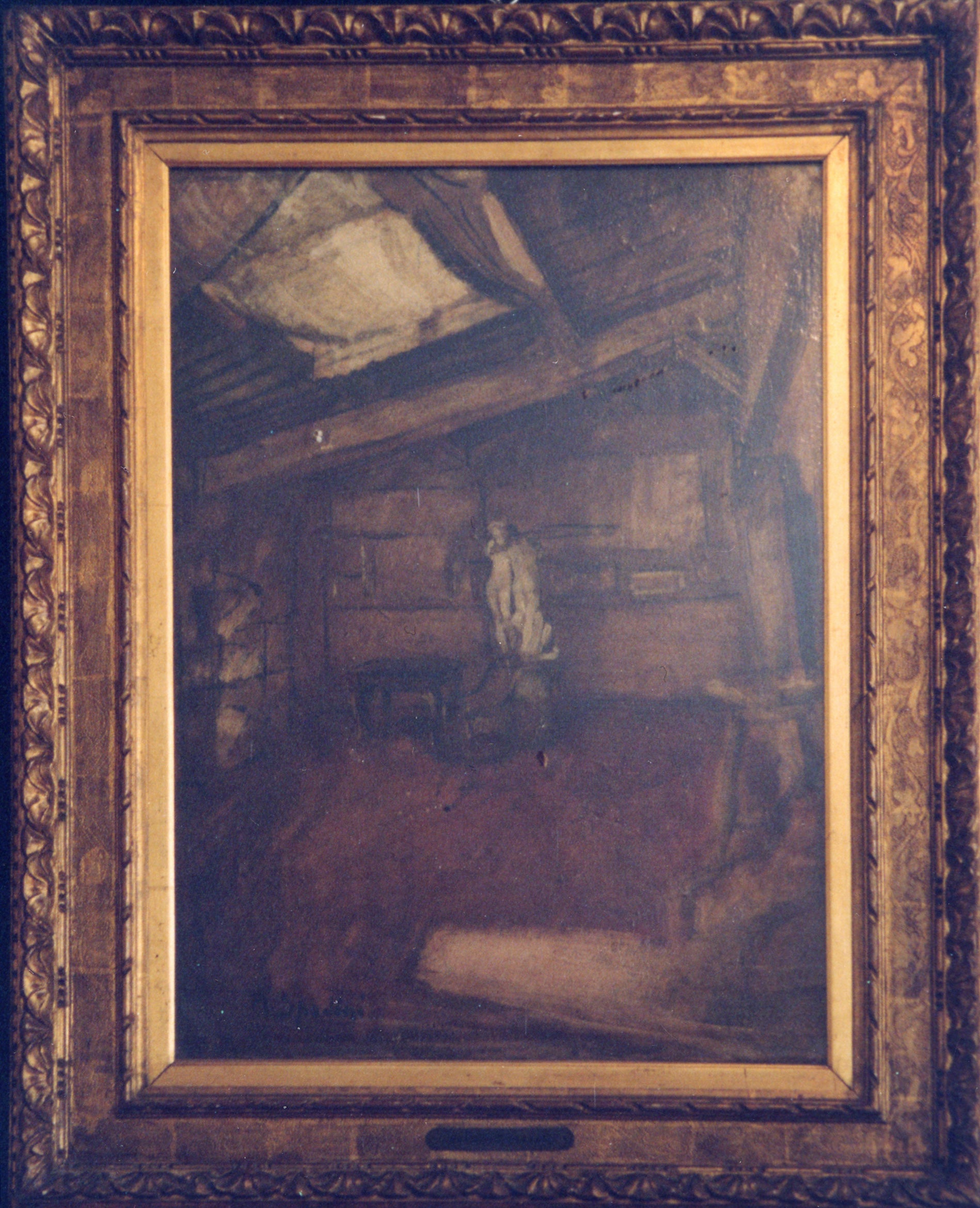 Armando Spadini - Lo studio dell'artista
