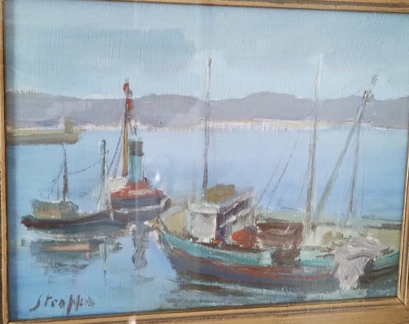 Stroppa Leonardo - Barcos en el muelle