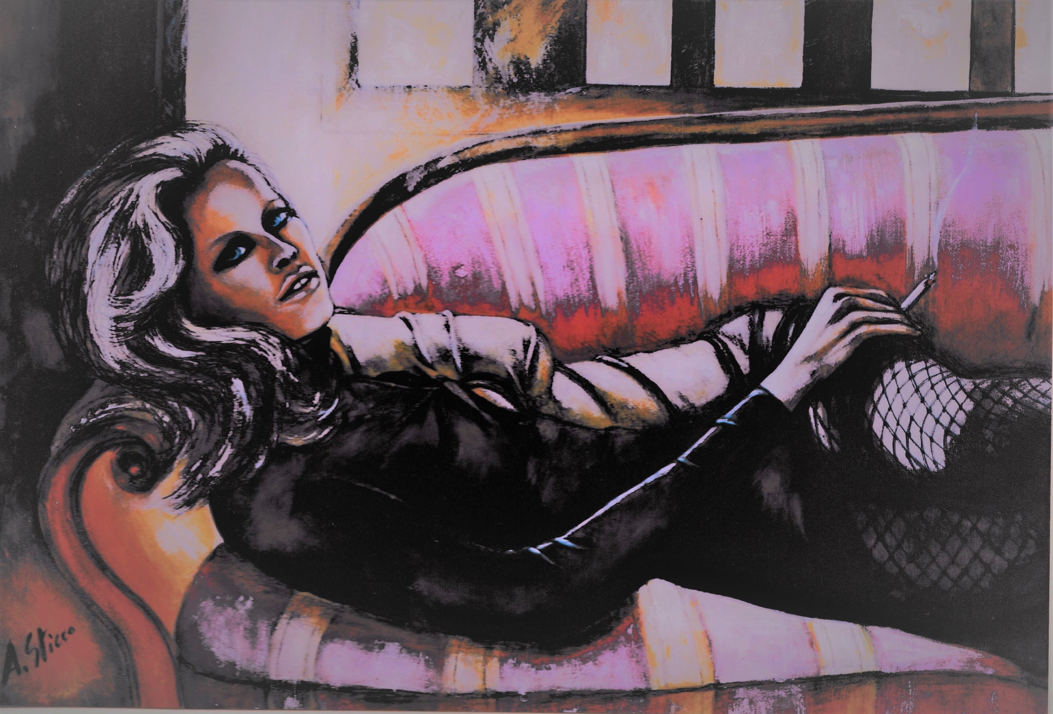 Anna Sticco - Sul sofa