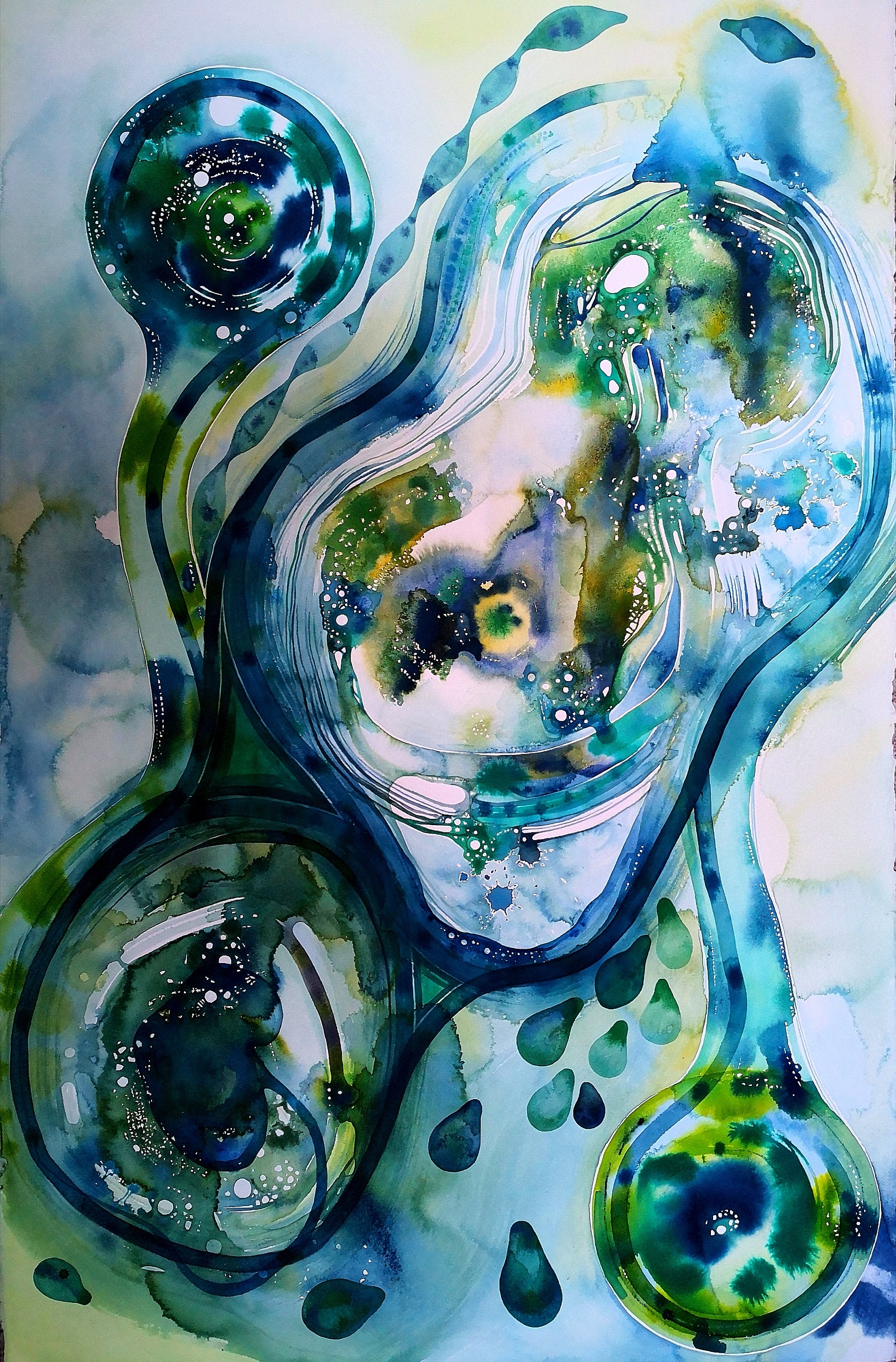 Ilaria Finetti - Torquoise Motion 2