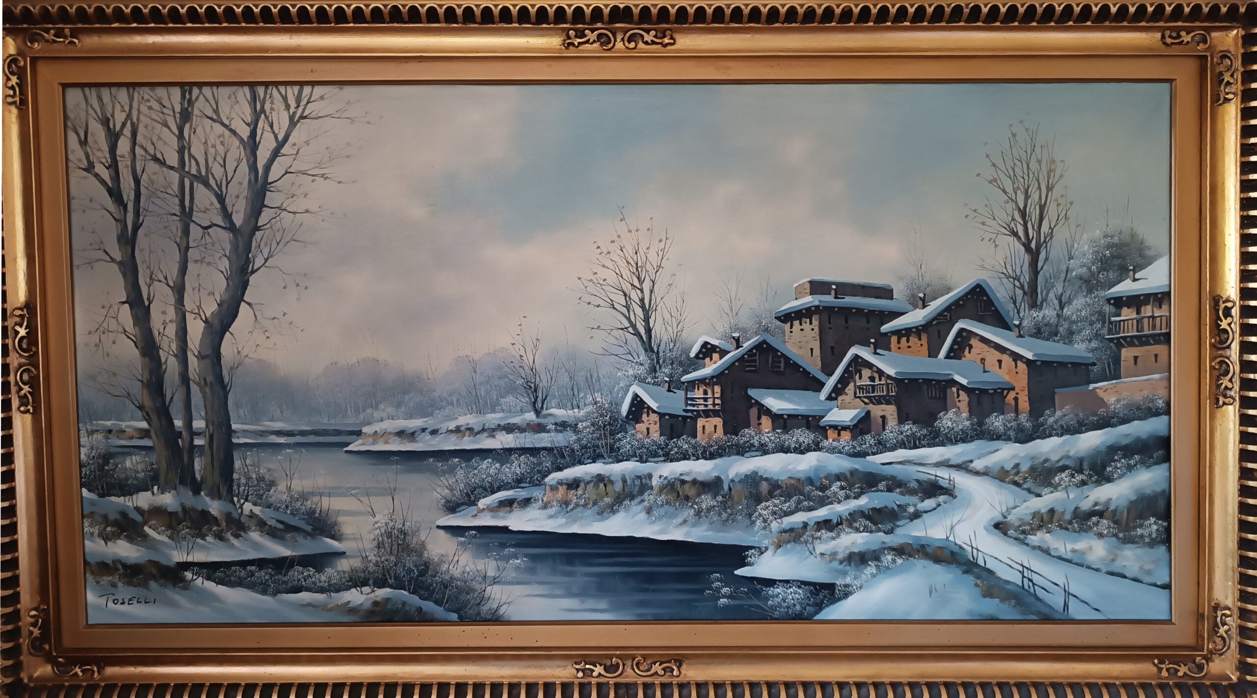Toselli - Paesaggio innevato