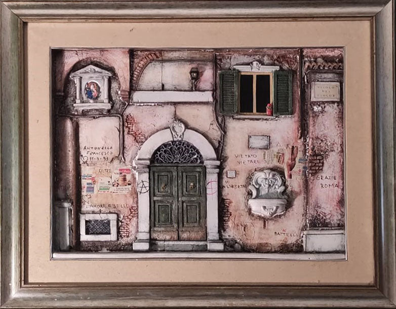 Fausto Battelli - Scorcio del Trastevere