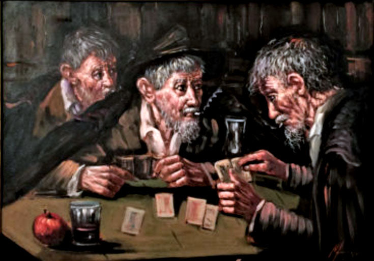 Tullio Grassi - I giocatori di carte