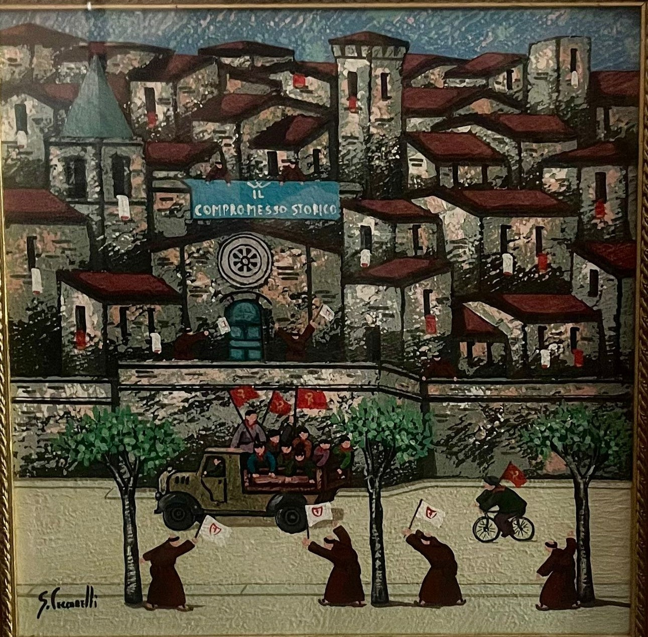 Gilberto Ceccarelli - Opinioni politiche