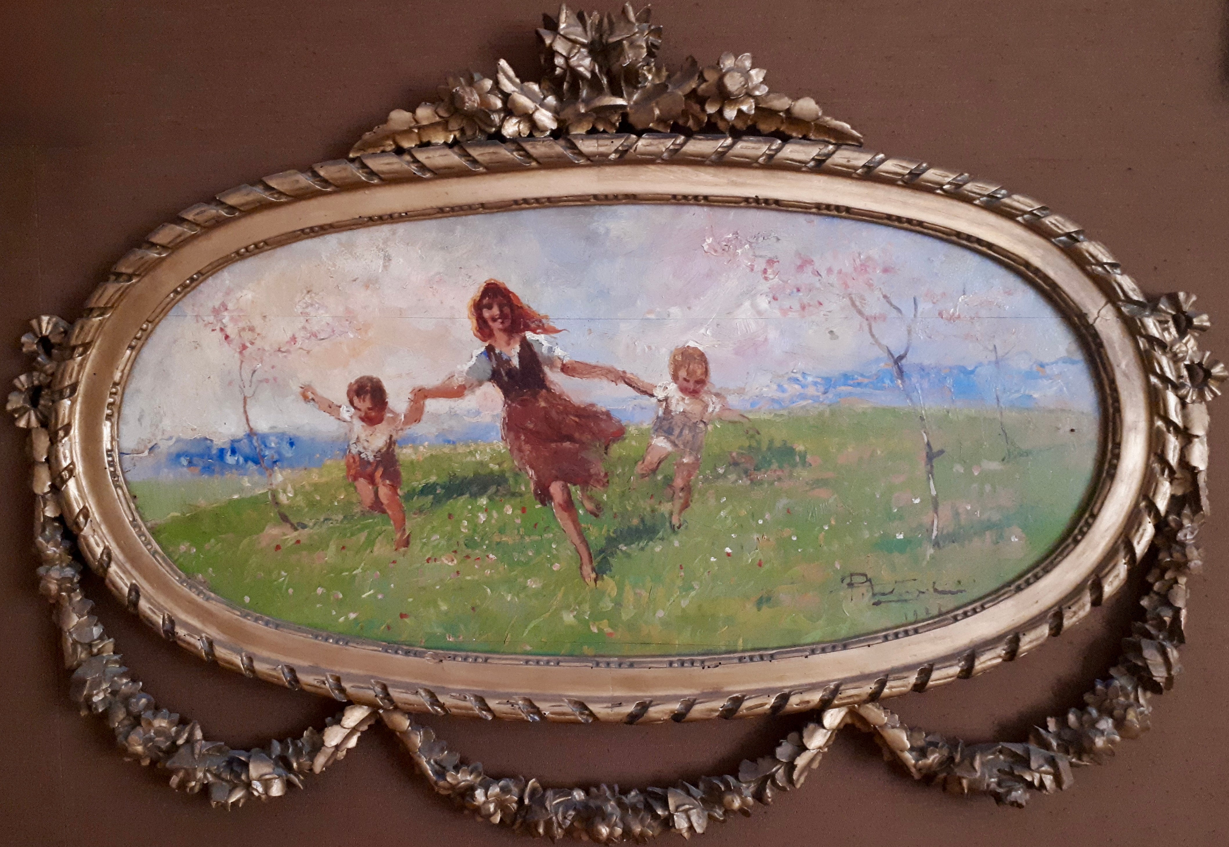 Piero Todeschini - Senza titolo (gioia sul prato)