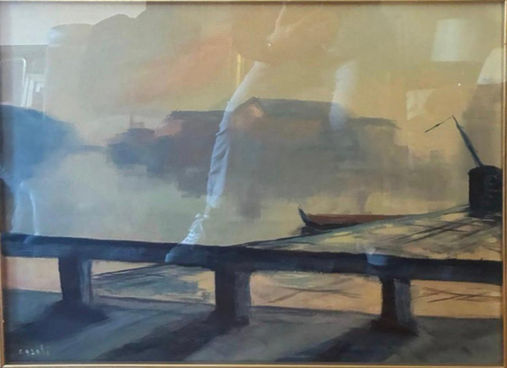 Renato Casali - Senza titolo (paesaggio)