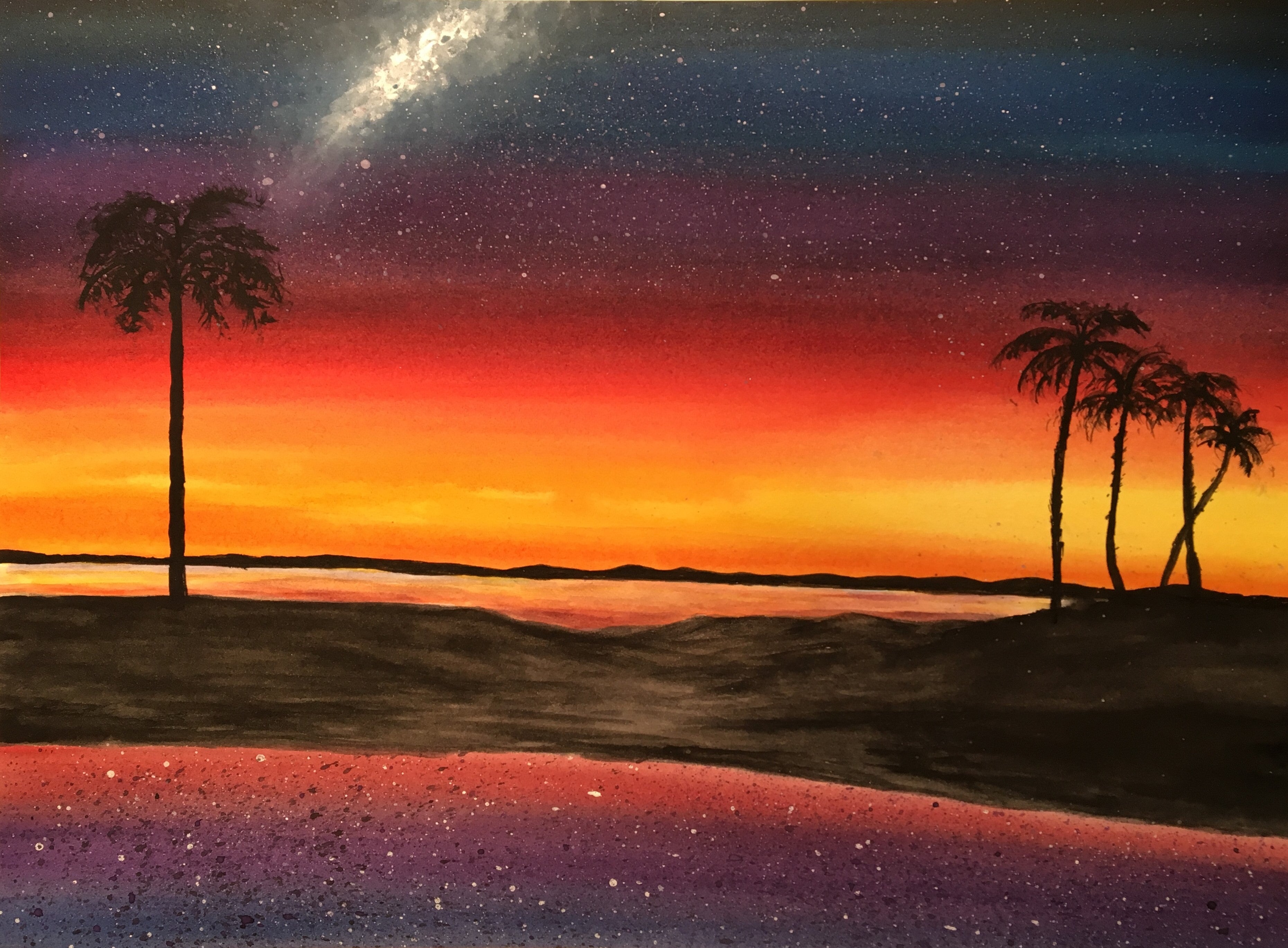 Elisabetta Galletto - Tramonto africano