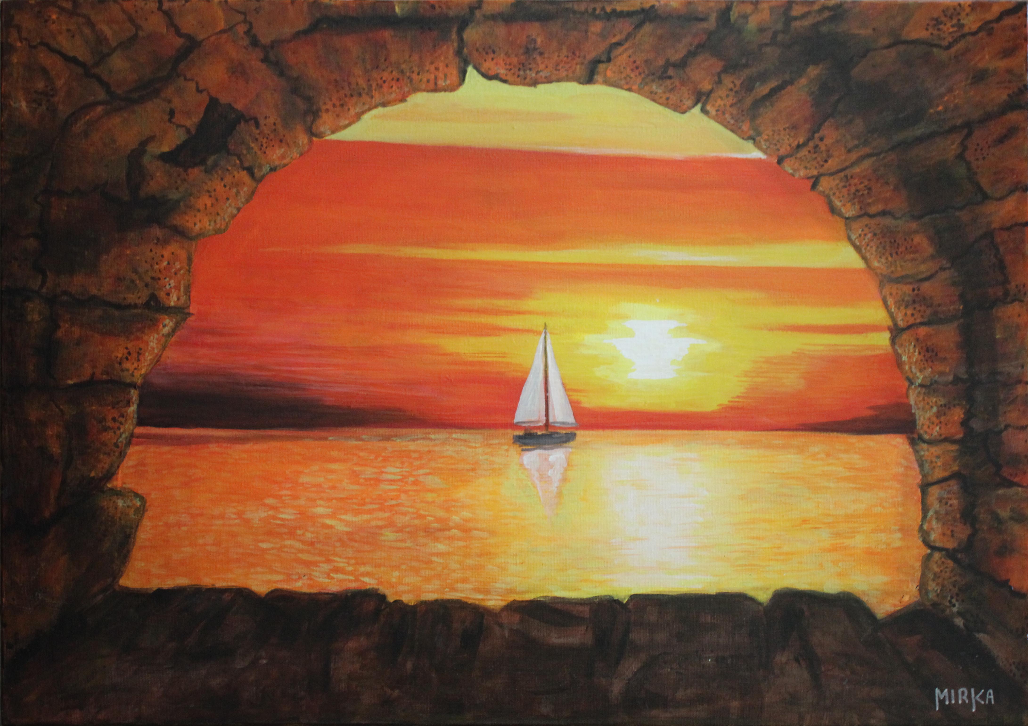 Mirka Basso - Tramonto sul mare