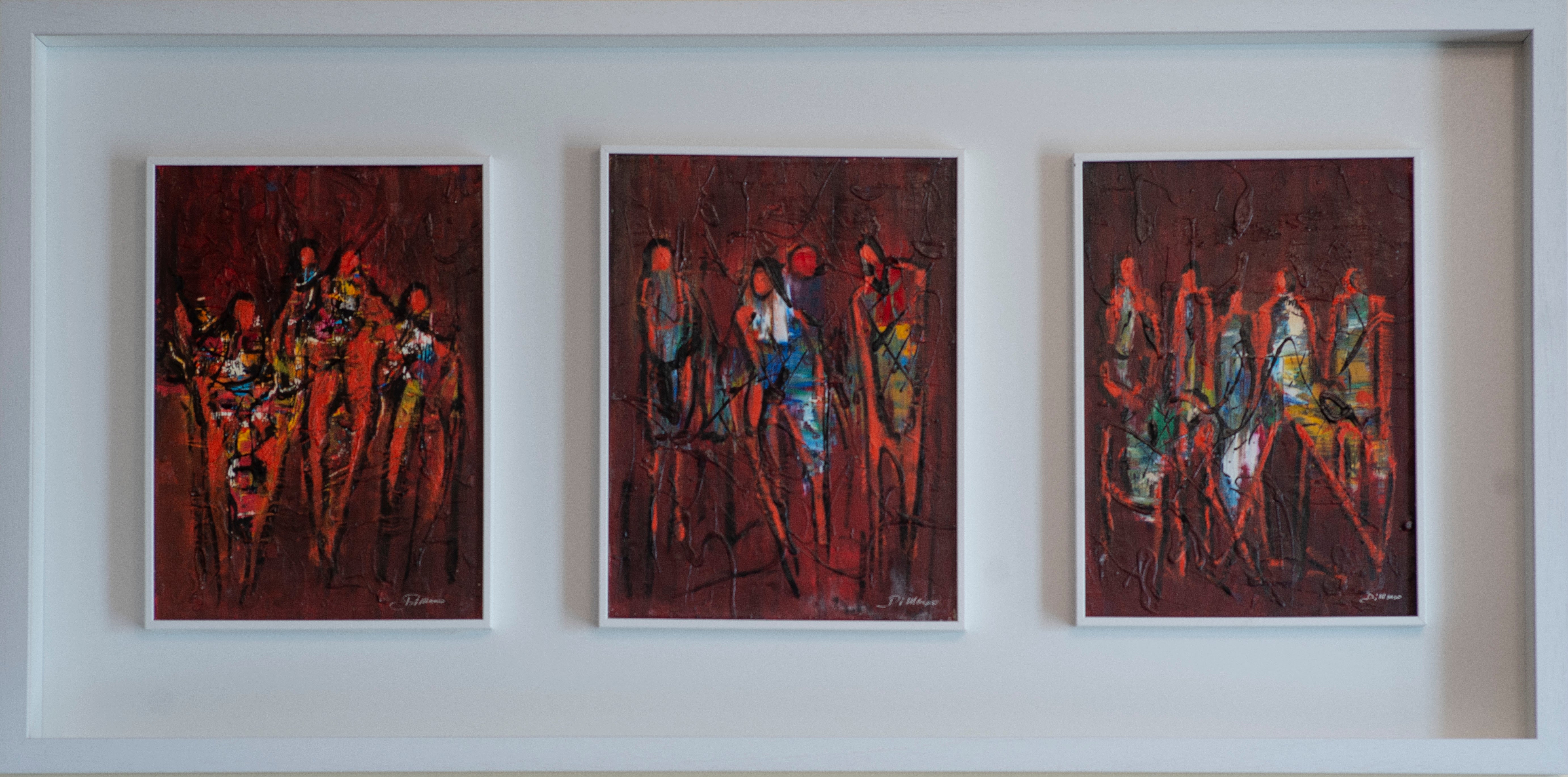 Giovanni Di Marco - Trittico in rosso