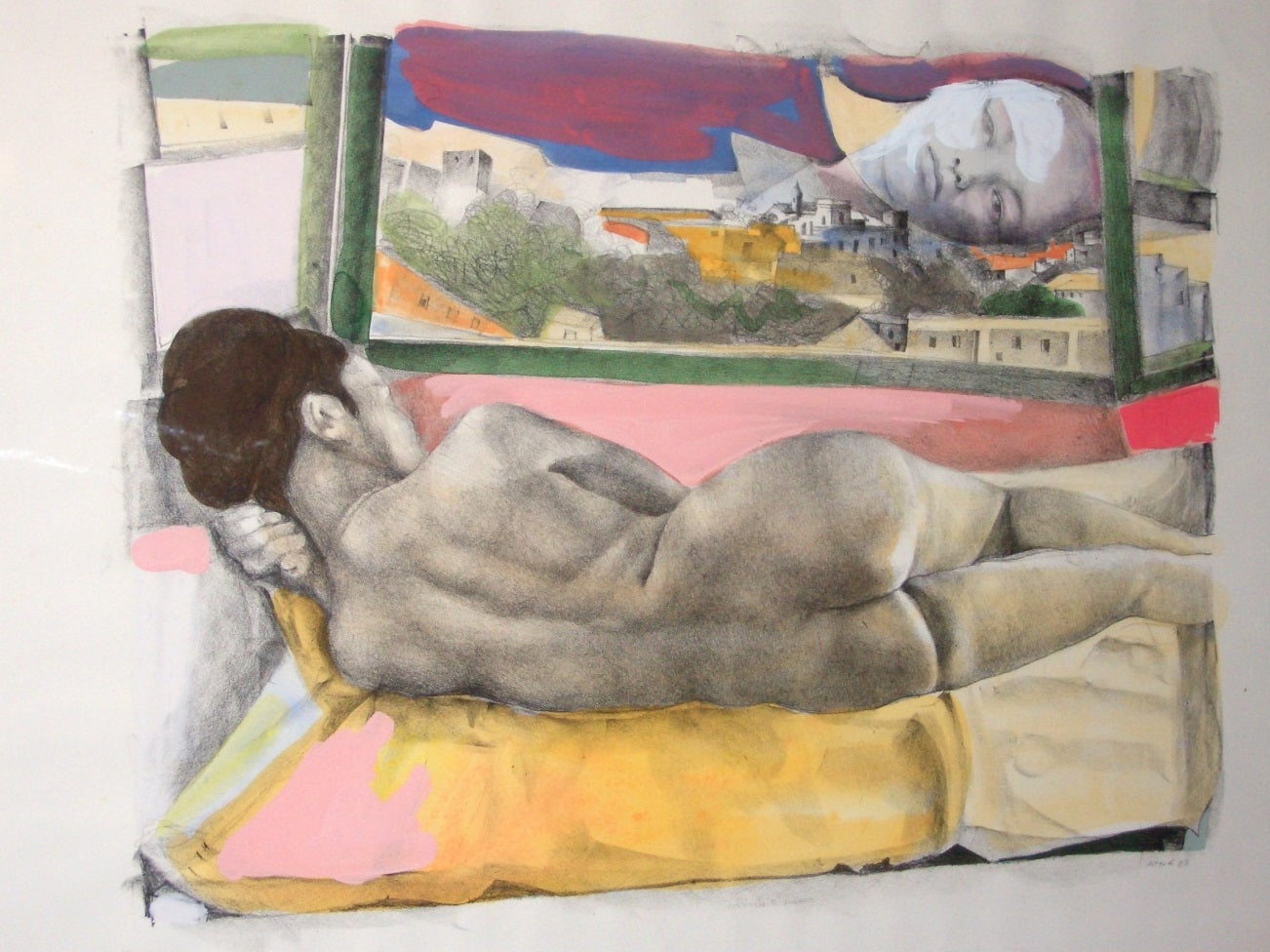 Ugo Attardi - Litografia Color A mano