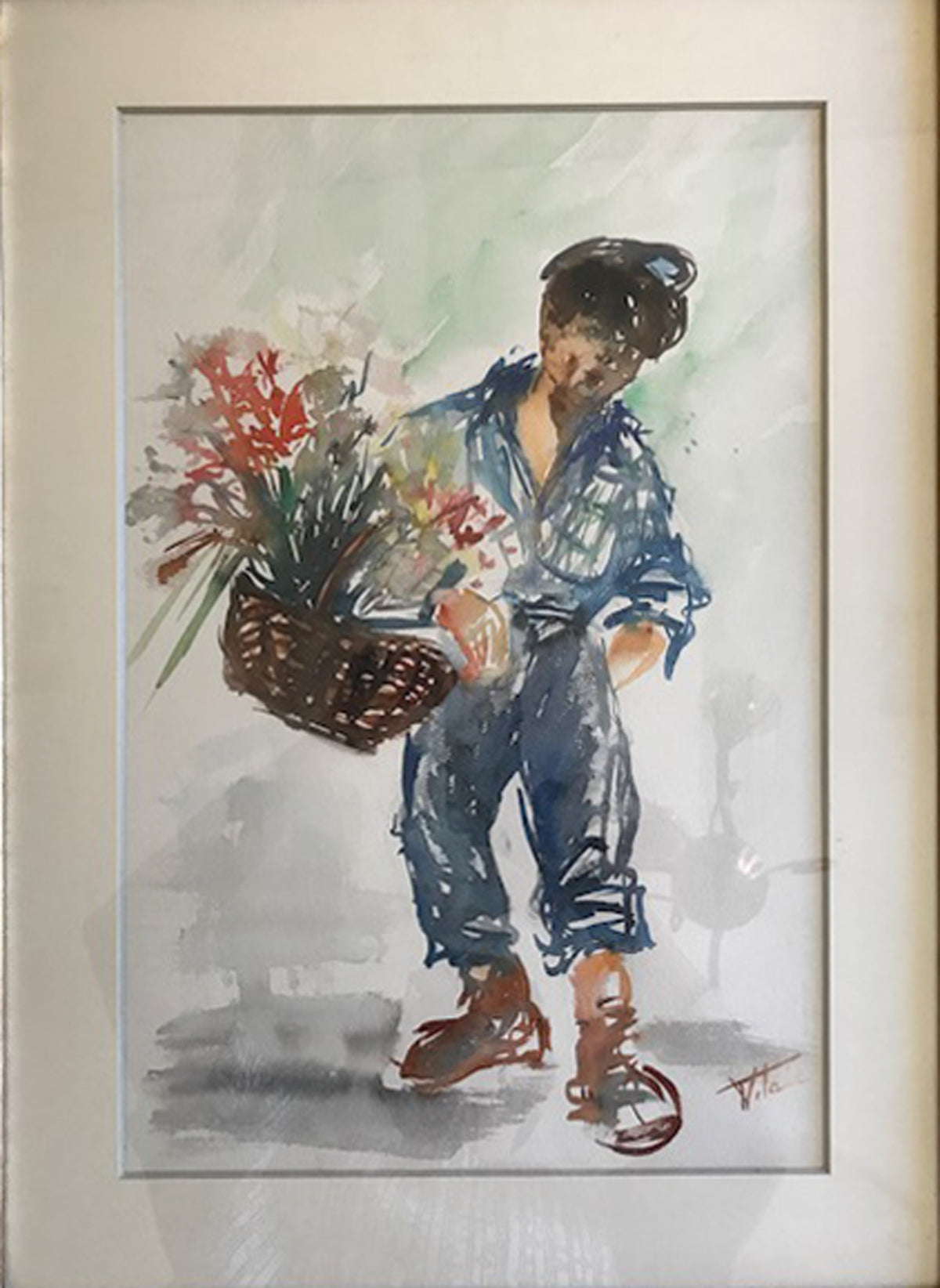 V. Tita - Ragazzo con Cesta