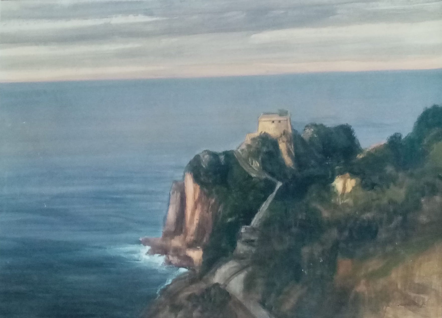 Silvestro Pistolesi - Veduta di Calafuria