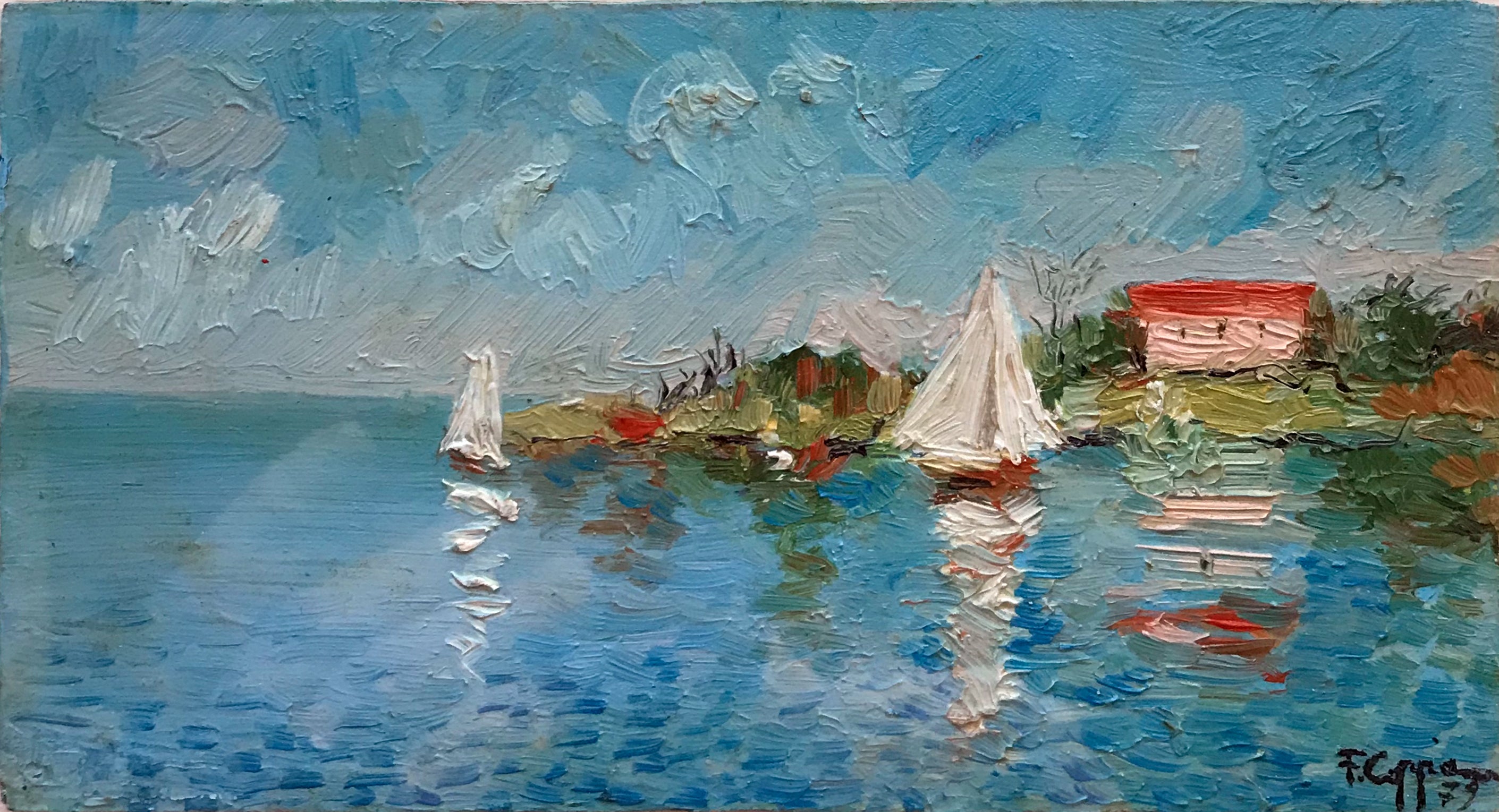 Francesco Coppa - Vele bianche