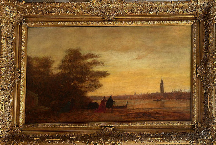 Felix Ziem (attributed to) - View of Venice