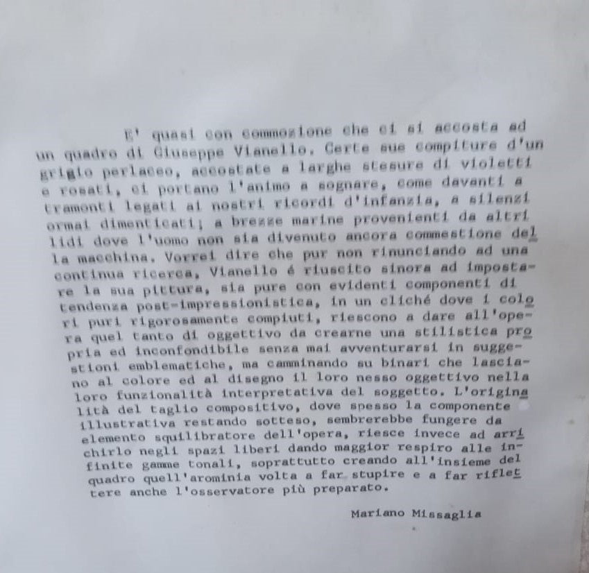 LANDSCAPE - GIUSEPPE VIANELLO