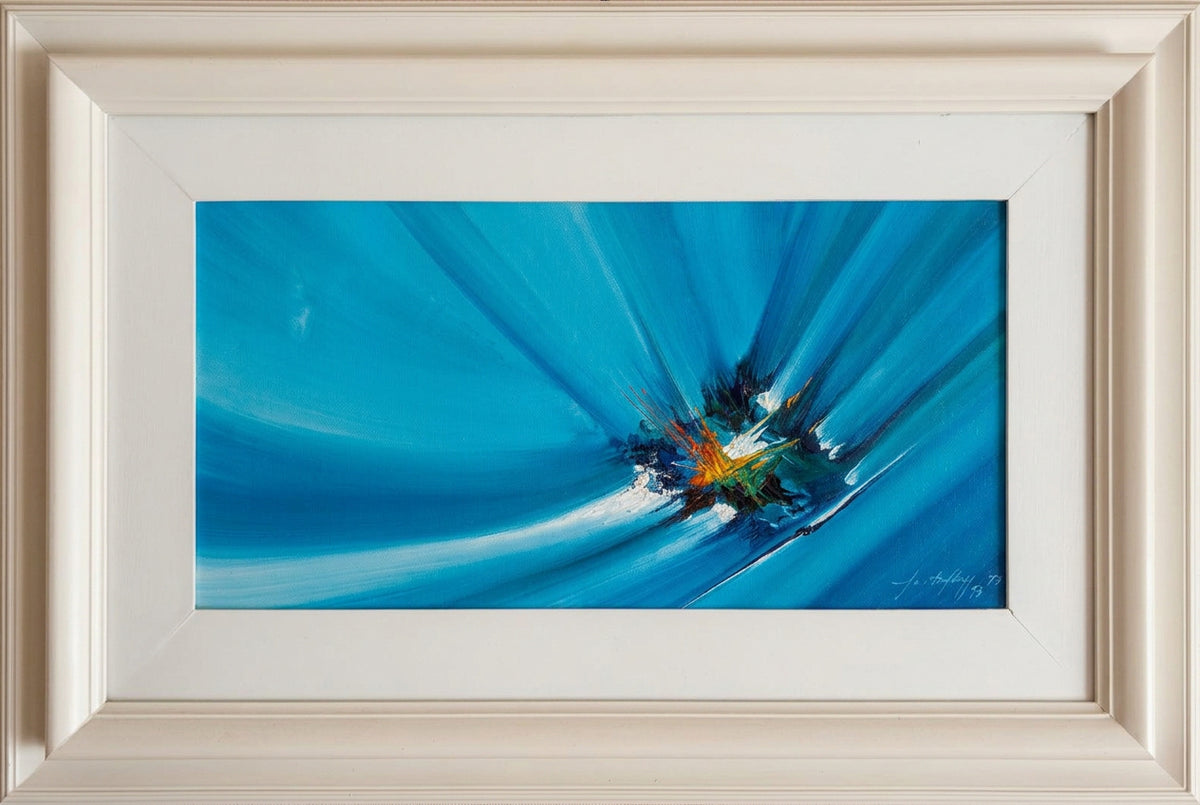Genesi, di Dante Stella, Olio su tela, 60 x 18 cm