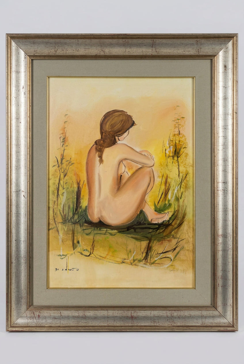 Tesoro, di Angelo Di Santo, Olio su tela, 50 x 70 cm