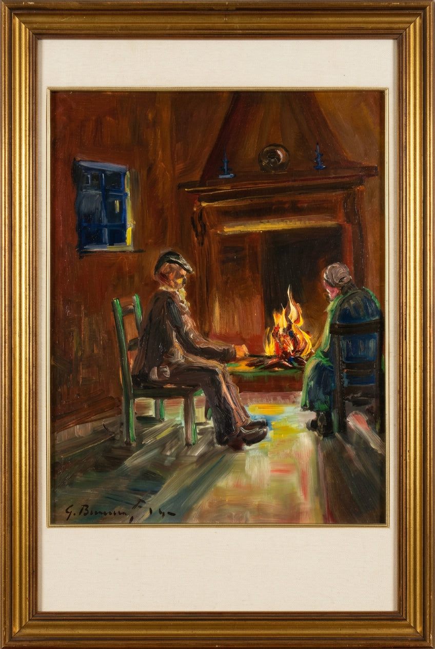 Il casolare di Venturoni, olio su tavola, 40 x 50 cm