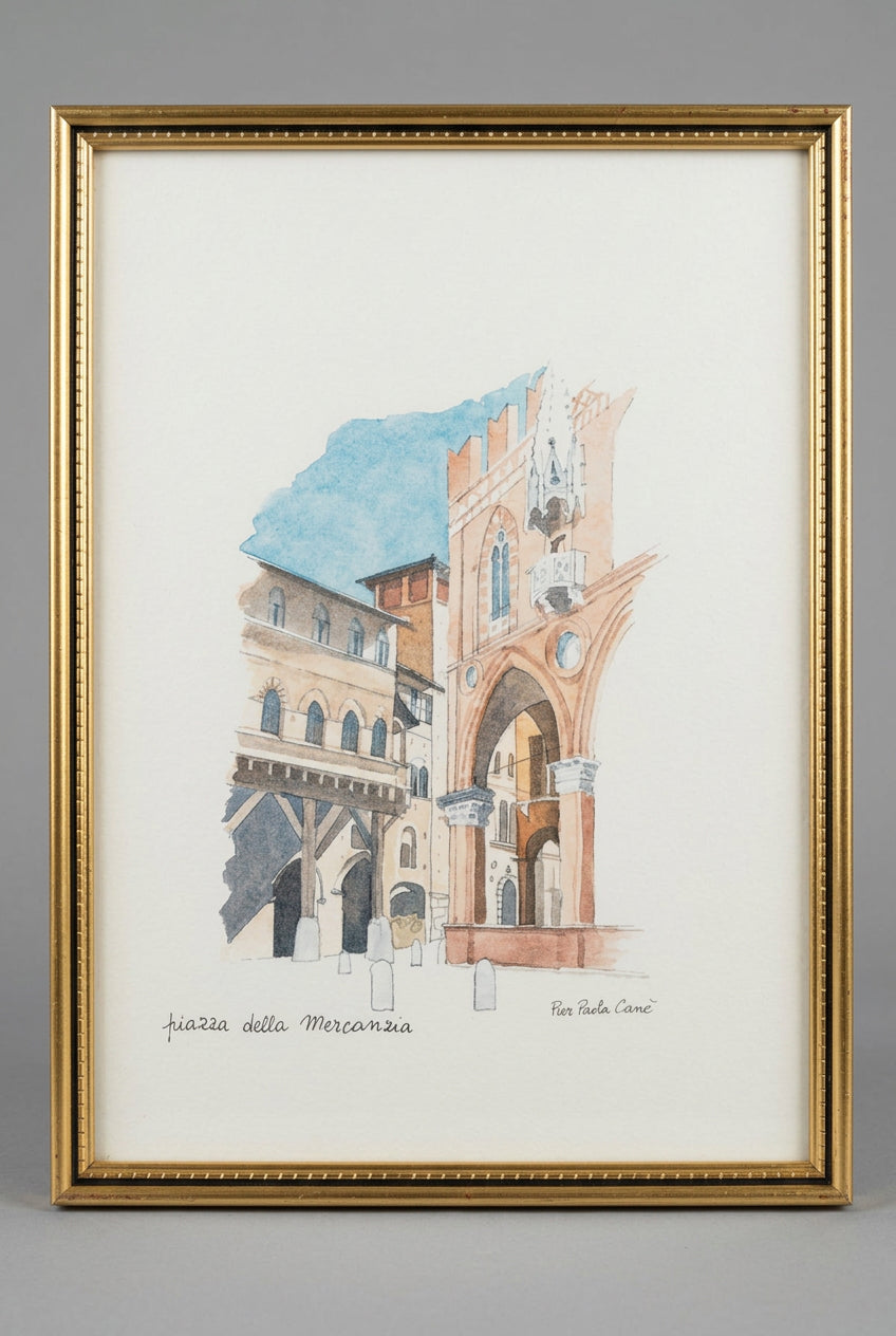 PIAZZA DELLA MERCANZIA - PIER PAOLA CANE'