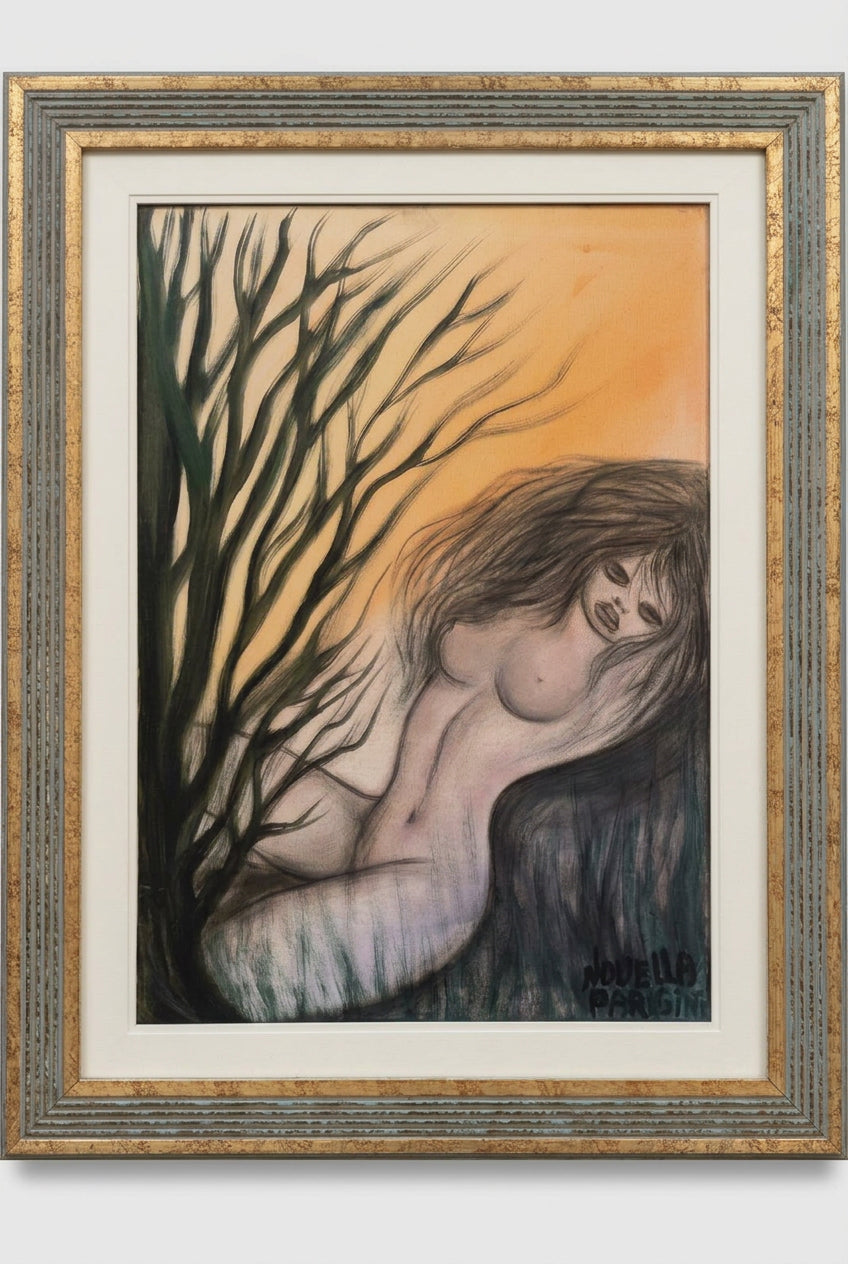 Nudo Femminile, olio di Novella Parigini, 50 x 70 cm