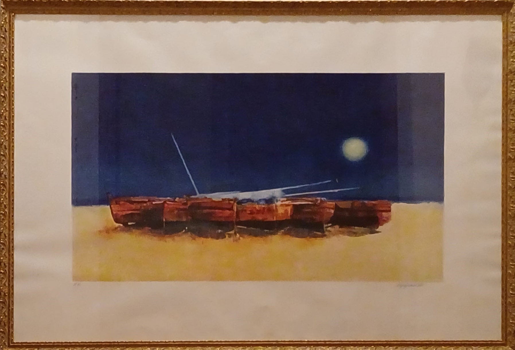 Renzo Vespignani - Spiaggia a Praline