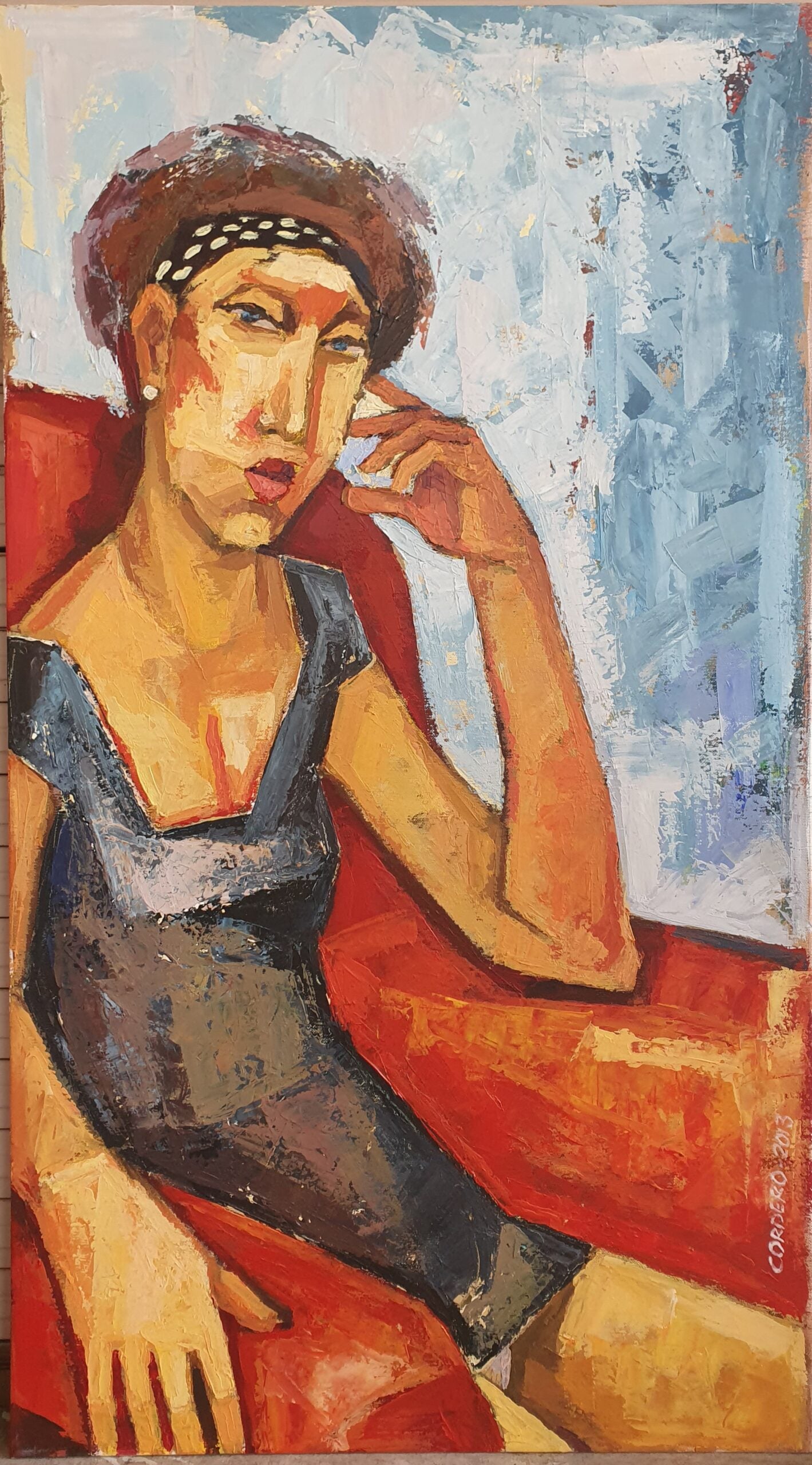 Victor Cordero - Donna seduta