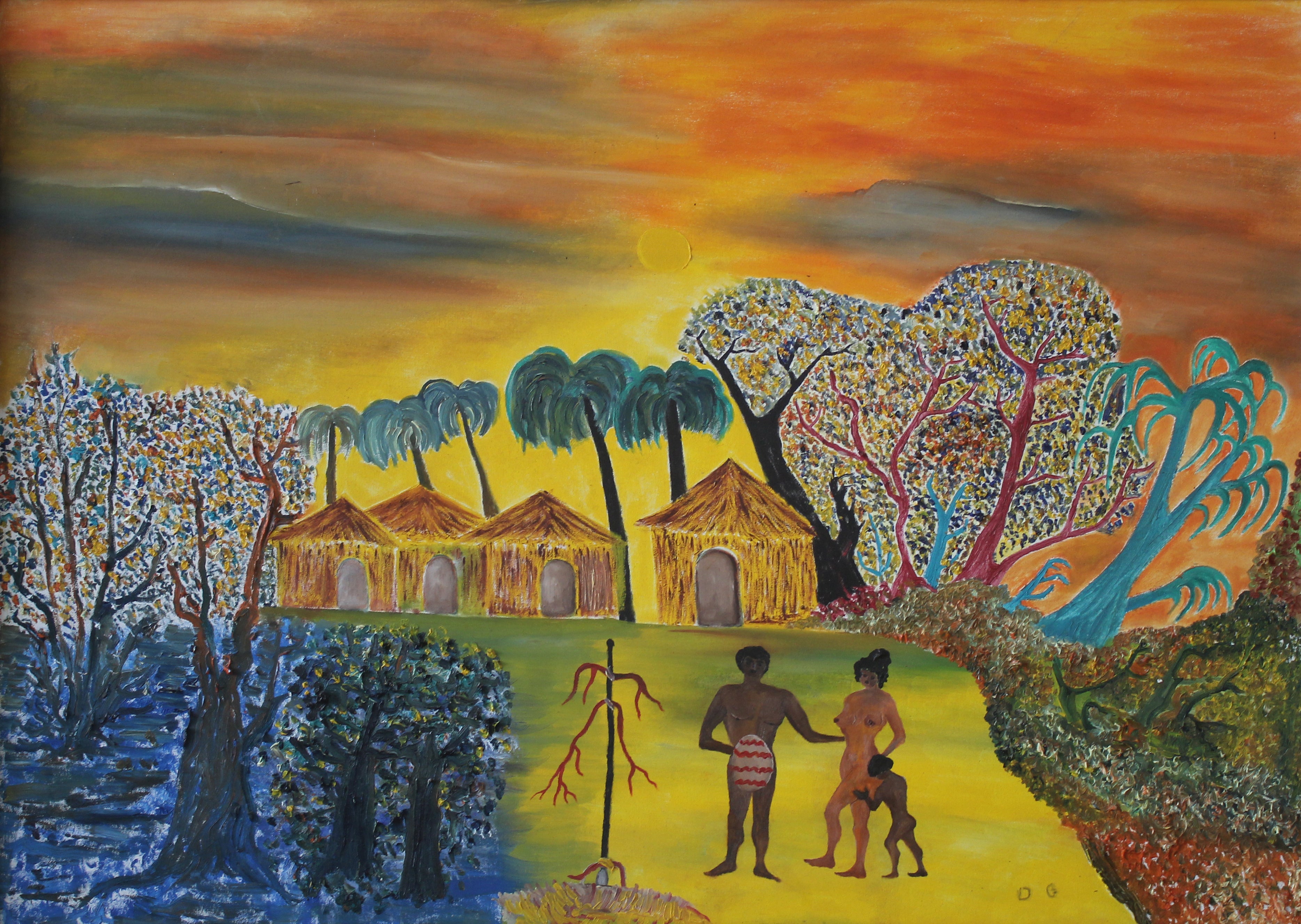 Giorgio Donabello - Villaggio africano