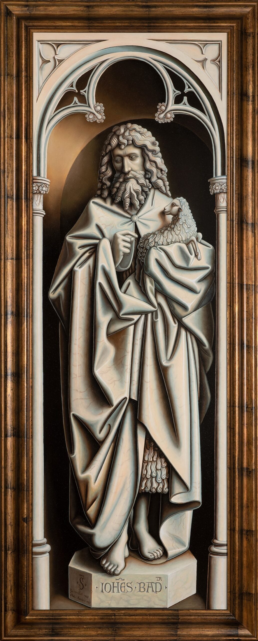 Vittorio Marchesi - San Giovanni Battista (copia da Jan Van Eyck)