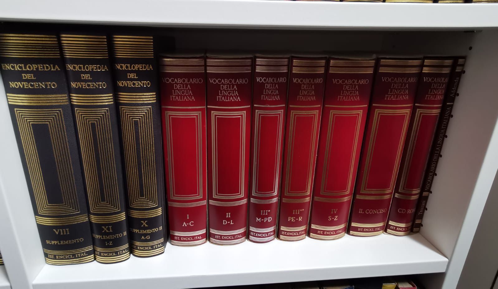 Enciclopedia Italiana, Enciclopedia del Novecento, Vocabolario - Treccani