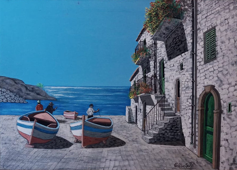 Walter Scotti - Il porticciolo