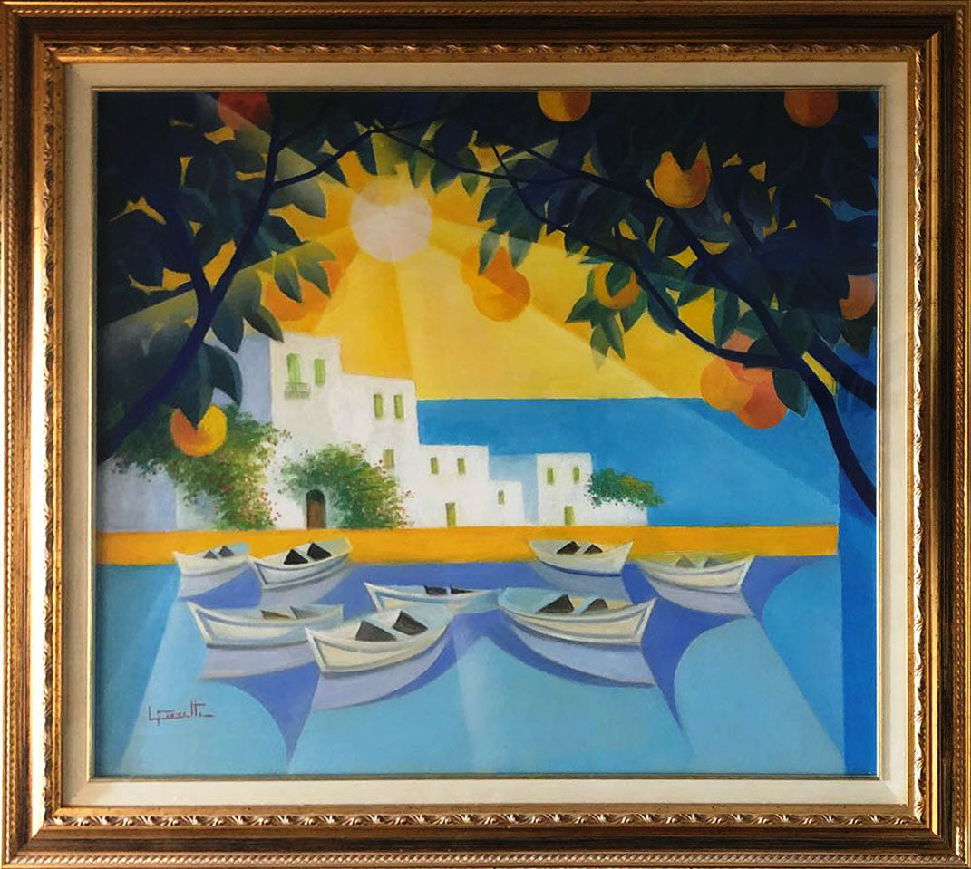 Luigi Fioretti - Paesaggio siciliano