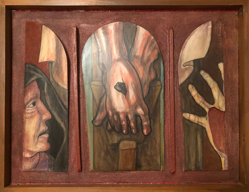 Felice Tavola - Ai piedi della croce