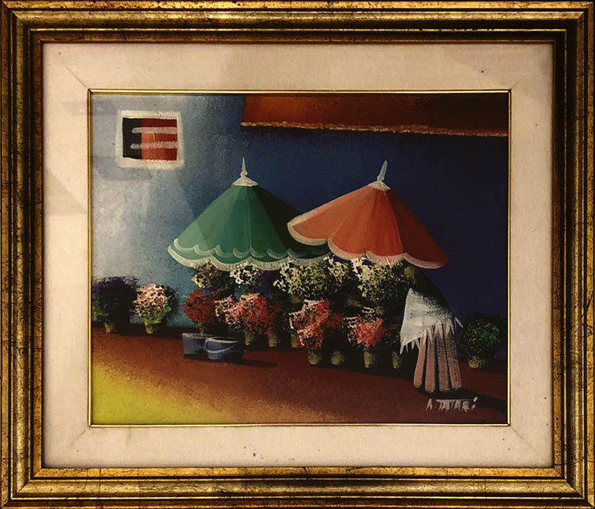 Abdul Rahem Tatari - Venditrice di fiori