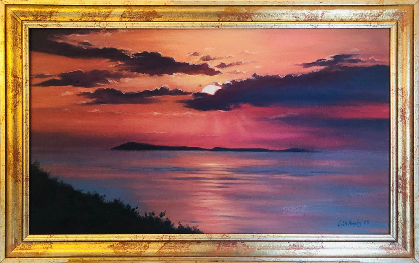 Caterina De Angelis - Puesta de sol en las Islas Tremiti