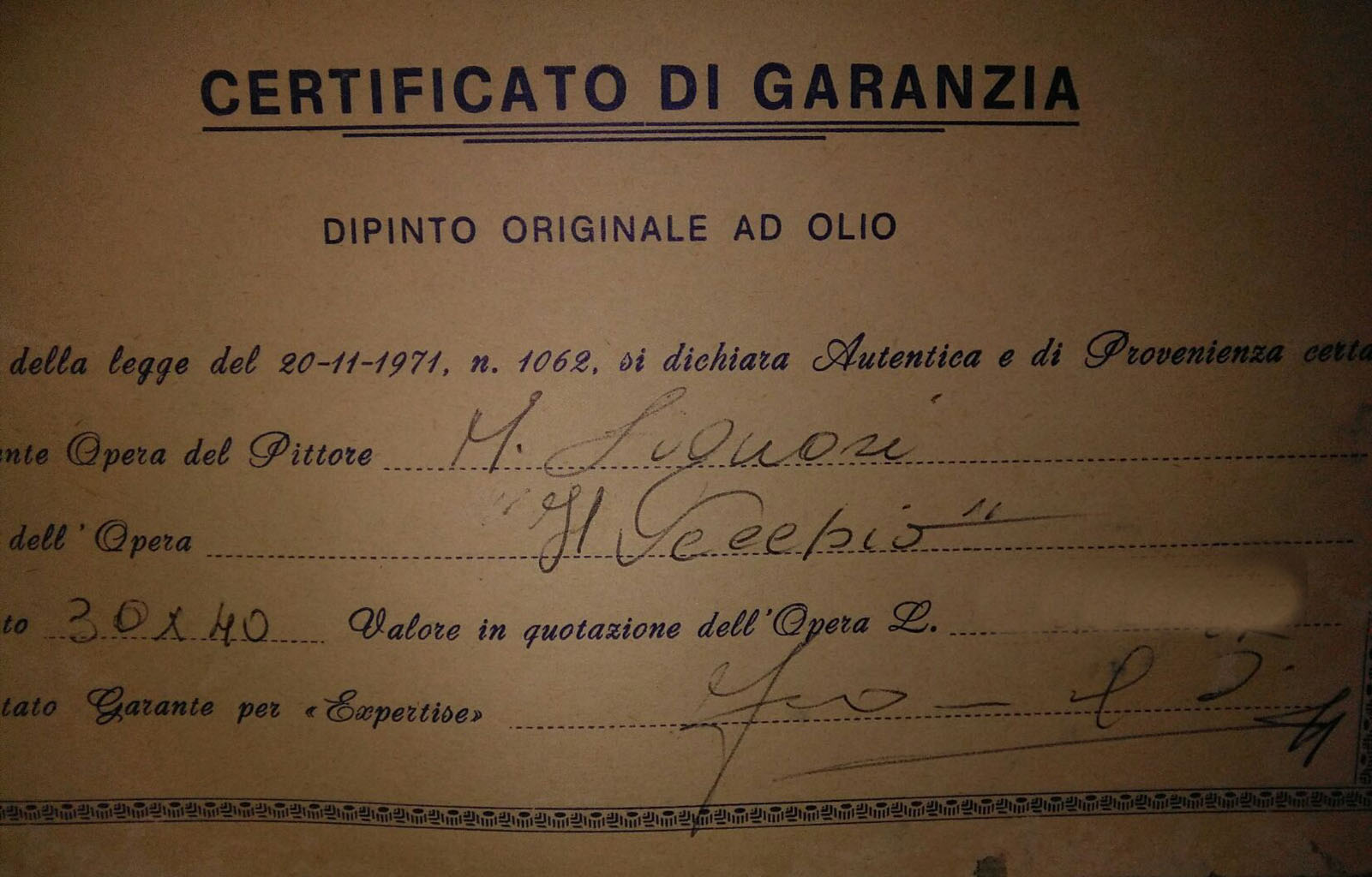 Mario Liguori - Il vecchio