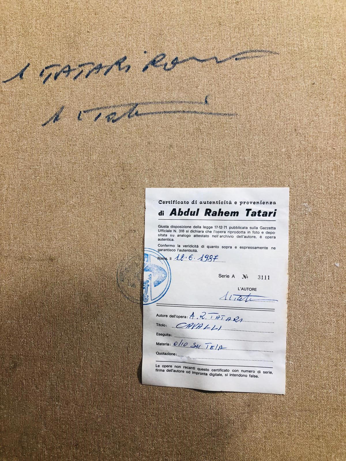 Abdul Rahem Tatari - Cavalli