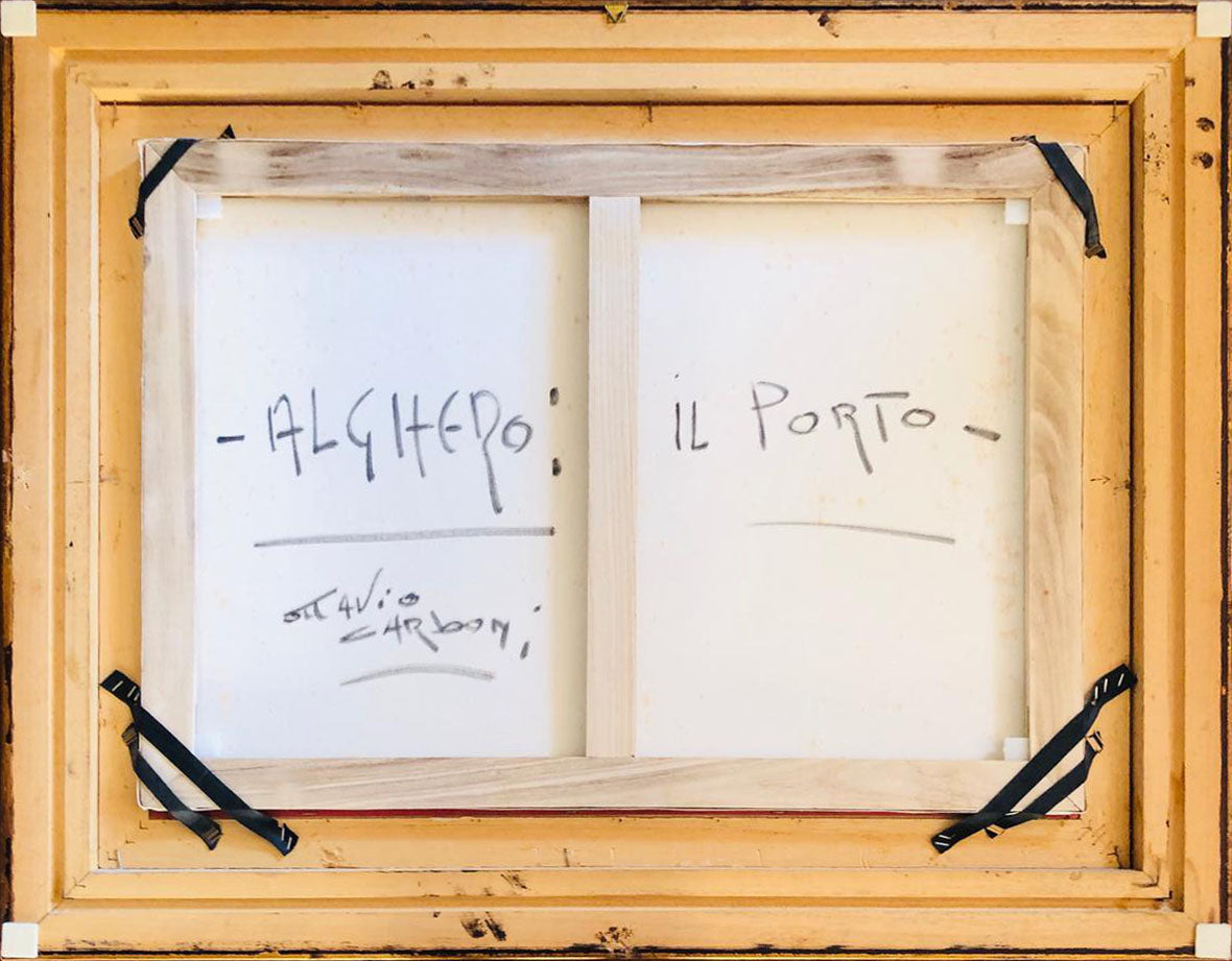 Ottavio Carboni - Alghero, il porto