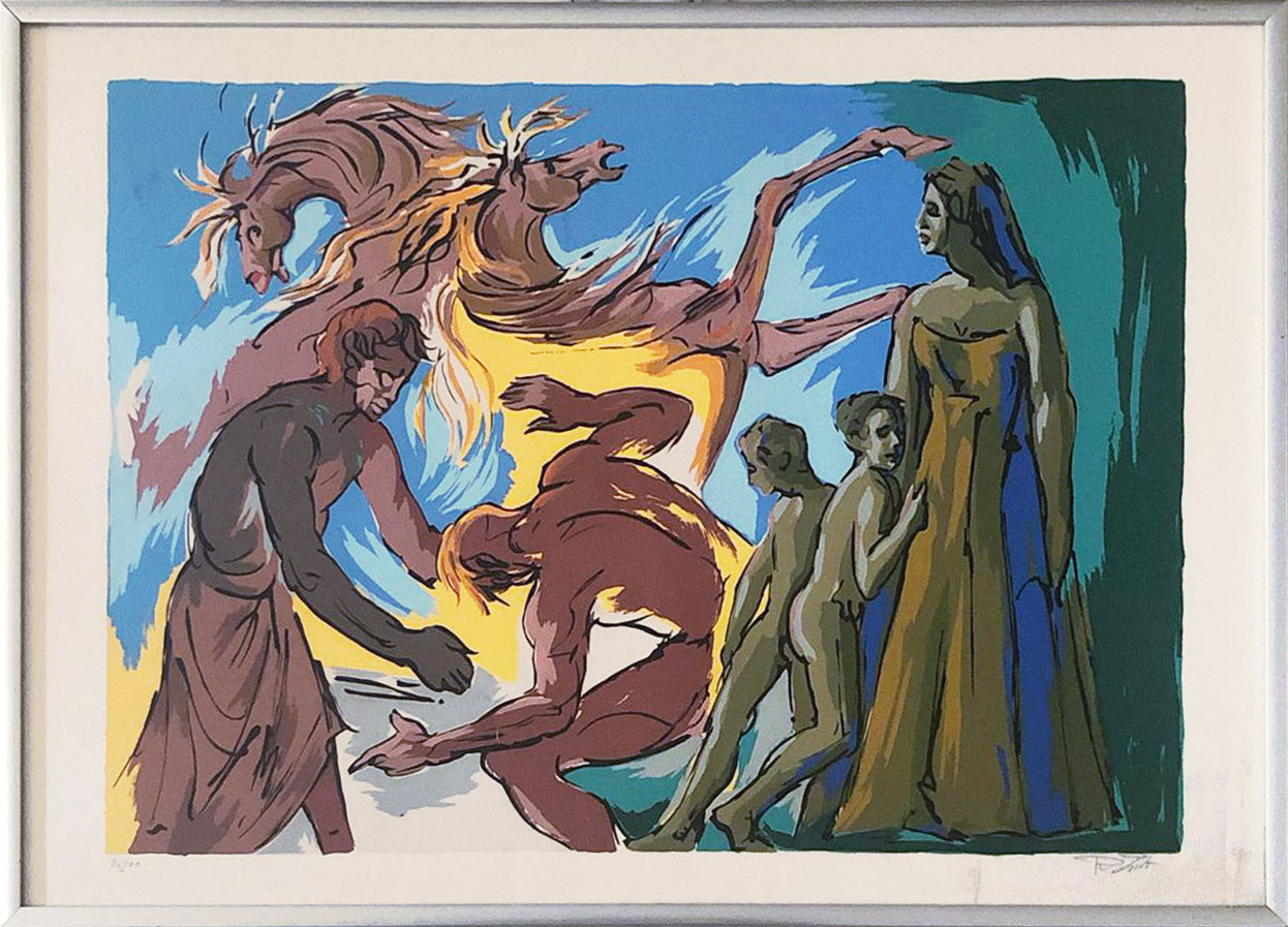 Rodolfo Zito - Figure mitologiche con cavalli
