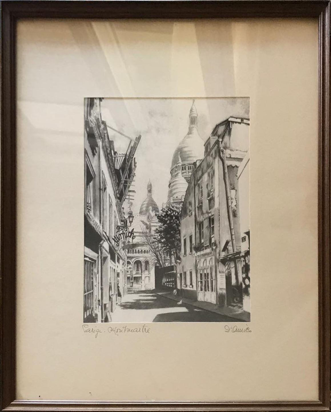 Giuseppe Mario D'Amico - Paris, Montmartre