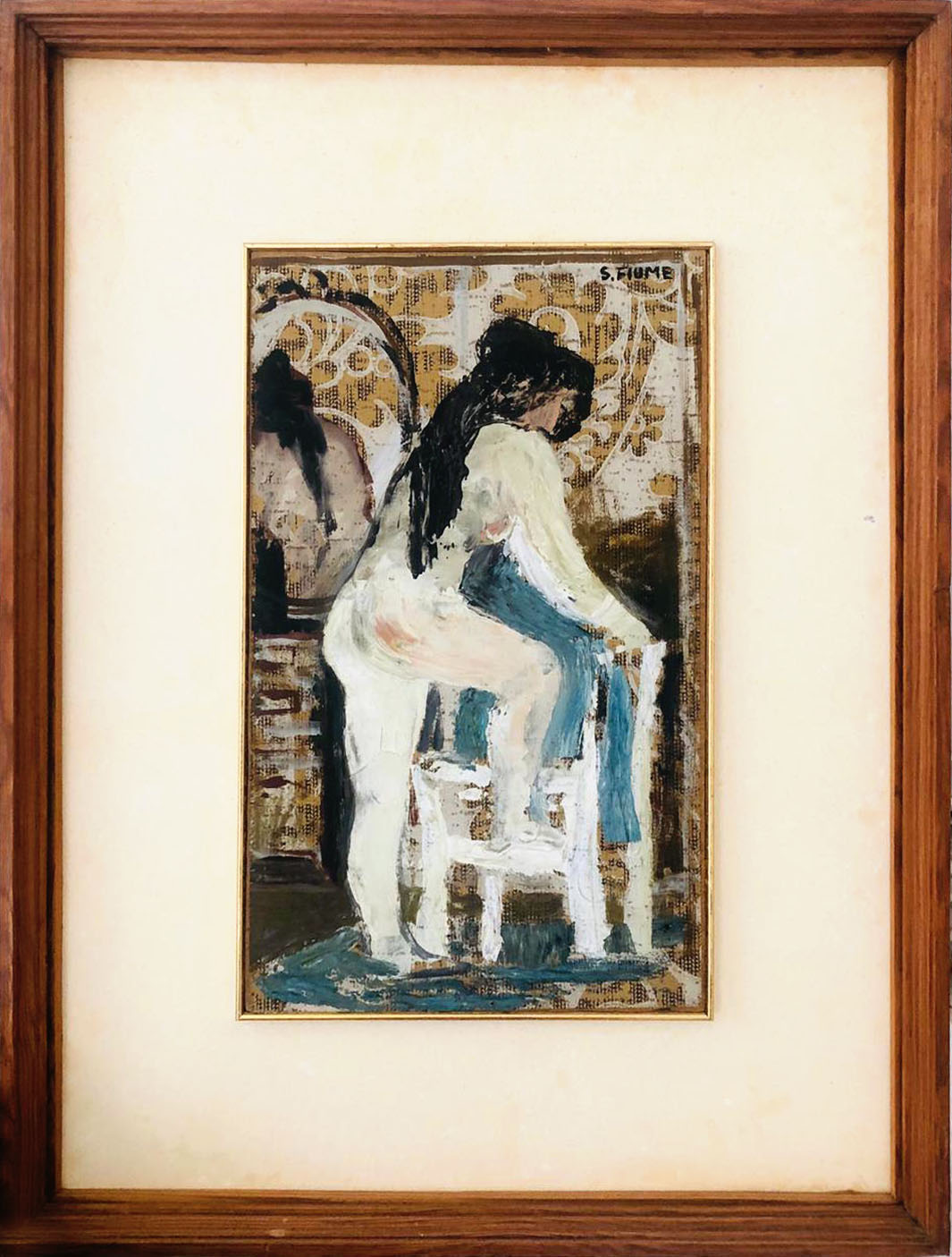 Salvatore Fiume - Mujer desnuda