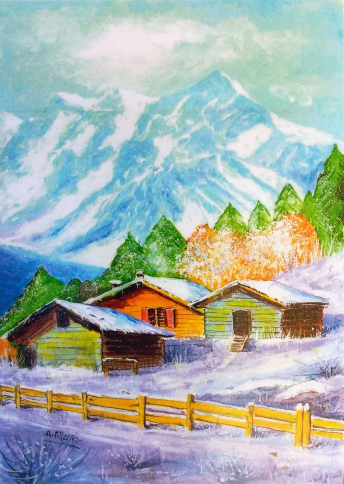 Antonio Atzori - Baite di montagna