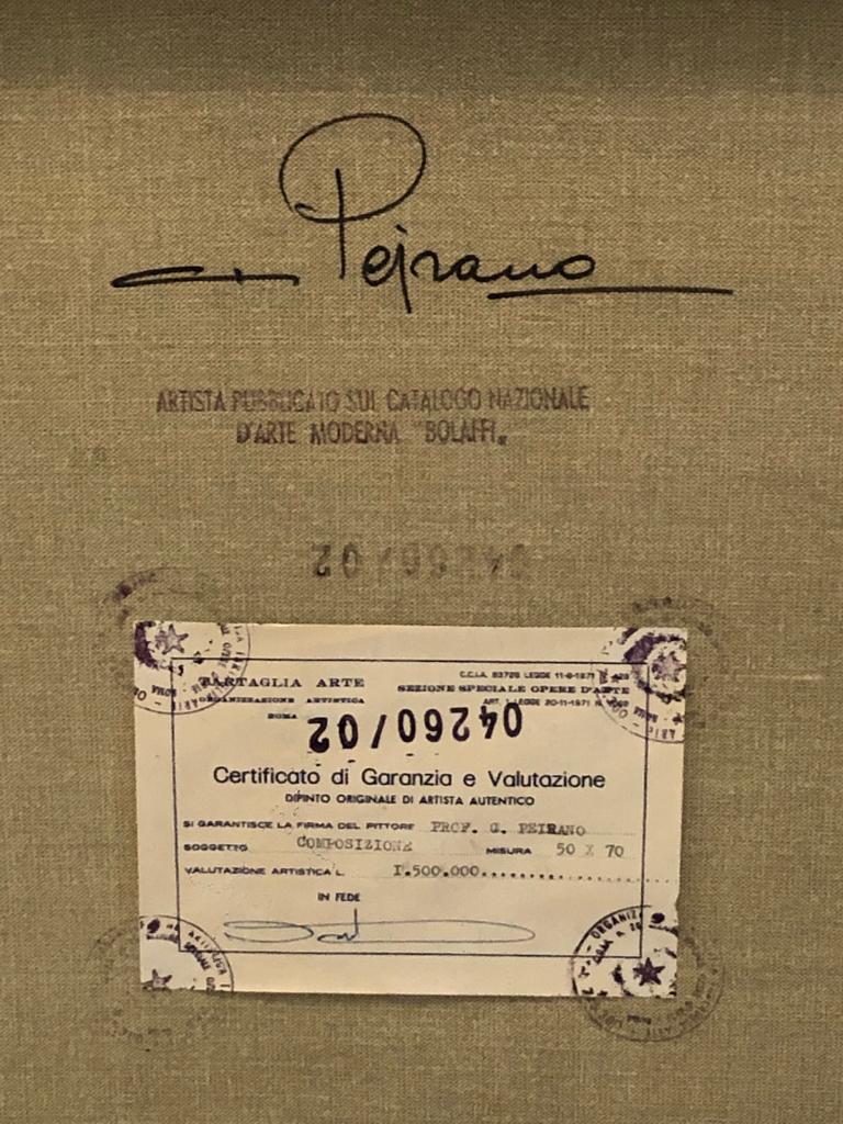 Gastone Peirano - Composizione