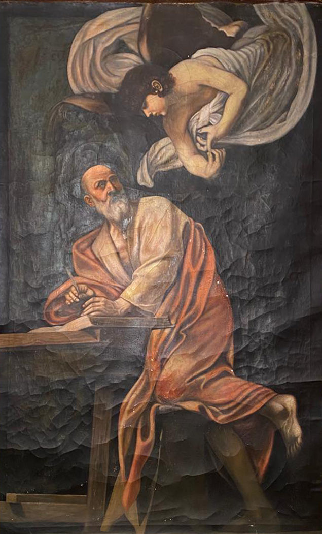 Copia da Caravaggio - San Matteo e l'Angelo